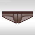 Mens Briefs Ultra-thin Ice-silk Seamless Boxer