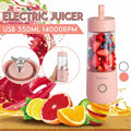 Portable Blender USB Rechargeable | 350ml Personal Smoothie Maker for Shakes, Juice, Protein