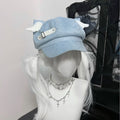 Cat Ear Beret for Girls - Soft Knit Children's Hat, Cute & Sweet Style