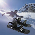 Mini Ski Skates for Snow – Portable Short Skiboard | Adjustable