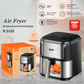 Visual Glass Air Fryer | Multifunctional Oven with See-Through Door