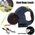 Retractable Leash for Small Dogs | Built-In Light & Tangle-Free