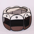 Foldable Pet Playpen | 8-Sided Oxford Cloth Kennel & Enclosure