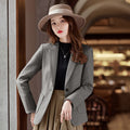 Women's Coat Loose Drooping Small Tailored Suit Top