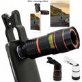 8X Optical Zoom Lens for Phone - HD Clip On Telescope for iPhone & Android - whimsywagon