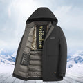Velvet Quilted Jacket - Winter Padded Coat for Business Casual