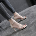 Women’s Sexy Summer Sandals – High Heel Fashion Open Toe Shoes