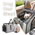 Foldable waterproof pet cage with comfort mat from cj, portable dog car carrier suitable for travel and easy to transport.
