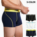 Cotton men's large size boxer briefs by CJ, sports underwear with a comfortable fit and breathable fabric.
