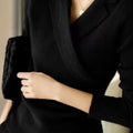Stylish French-Elegance Layered Knit Sweater Looks - whimsywagon