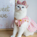 Pet Skirt for Cats & Small Dogs | Cute Animal Dress Costume | Fashionable Pet Clothing