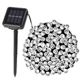 Solar Powered String Lights, 72ft 200 LED - IP44 Waterproof, 8 Modes for Outdoor Party & Yard Decor - whimsywagon