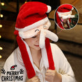 Novel Movable Christmas Hat | Cute Santa Snowman Elk Winter Decor Ornament