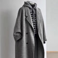 Color New Korean-style Loose Mid-length High-end Wool Coat
