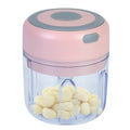 One-Touch Electric Food Chopper - Mini Cordless Blender for Effortless Chopping of Garlic & Herbs - whimsywagon