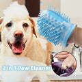 Dog Paw Cleaner Cup | Portable Foot Washer with Silicone Bristles - whimsywagon