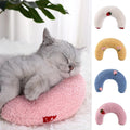 U-Shaped Pet Pillow | Neck Support for Cats & Small Dogs