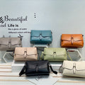 Top Grain Leather Casual Crossbody Shoulder Bag for Women