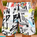 Loose-fitting, Swim-friendly Mens Casual Hot Spring Shorts For Adults - whimsywagon