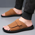 Men's lightweight summer slippers by CJ, casual beach slides with a simple design and comfortable open-toe style.