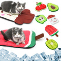 Ice Silk Pet Cooling Mat Dog Cat Self-Cooling Pad – Summer Washable Oxford Fabric Blanket - whimsywagon