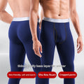 Men's slim-fit warm and comfortable leggings by CJ, shown in a neutral color, designed for a snug fit and all-day comfort.
