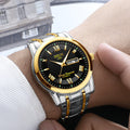 Minimalist Watch for Men - Simple Casual Quartz Wristwatch for Everyday Wear