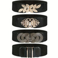 Vintage Style Belt for Women | Ornate Metal Buckle