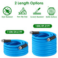 Flexible Garden Hose - Heavy-Duty PVC, Kink-Free & Leak-Resistant, 500PSI Burst Pressure - whimsywagon