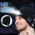 Bluetooth LED Beanie Hat | Wireless Music, Hands-Free Calling & Rechargeable
