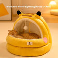 Enclosed Cat Bed | Warm Four-Season House for All Breeds