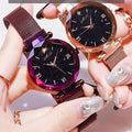 Magnetic Closure Watch | Sparkling Starry Face, No-Fuss Quartz Movement