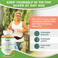 Collagen Gummies for Skin & Hair | Hydrolyzed Collagen Peptides Soft Chews