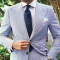 Seersucker Suit for Men - Striped Two-Piece Summer Set