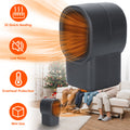 500W Portable Space Heater & Fan - 2-in-1 Personal Heater for Desk & Small Spaces - whimsywagon