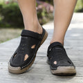 Men’s Plus Size Closed Toe Sandals – Comfortable Summer Casual Shoes