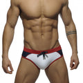 Color Matching Swim Briefs Close-fitting Simple Briefs