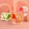 Soft white cotton hamster nest from CJ pet products, designed for small rodents like hamsters to rest and sleep comfortably.