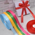 Polka Dot Gift Bow | Handmade Ribbon Bow for Presents, Wedding Decor, and Crafting