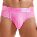 Men's CJ breathable mesh underwear shorts with a triangle design, suitable for sports and fitness activities.