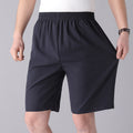 Solid Color Black Loose High Waist Comfort Breathable Middle-aged Breeches - whimsywagon