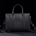 Premium Business Computer Bag for Men – Cowhide Leather
