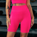 Hip Lift Yoga & Gym Shorts – Women’s Outdoor Running & Cycling Training Suit | High-Waist Seamless Sportswear