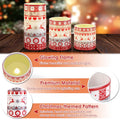 Set of 3 CJ flameless LED candles featuring deer design, flickering flames, multiple lighting modes, timer, and remote control for festive decor