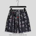 Mens Casual, Loose-fitting, Quick-drying Printed Shorts - whimsywagon
