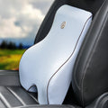 Ergonomic Lumbar Support Pillow with Memory Foam, for Lower Back Pain Relief - Universal Fit for Office, Car, and Gaming Chairs