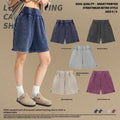 High Street Distressed Wash American Fashion Brand Retro Wide Leg Trendy Men's Shorts - whimsywagon