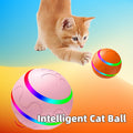 CJ smart motion cat toy with USB rechargeable ball, featuring erratic movement to entertain and engage cats.