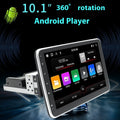 360° Rotating Android Car Stereo - Large Screen Multimedia Player with Bluetooth, WiFi & App Support