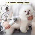 Smart Pet Hair Dryer | Silent Blow Dryer & Comb for Dogs & Cats
